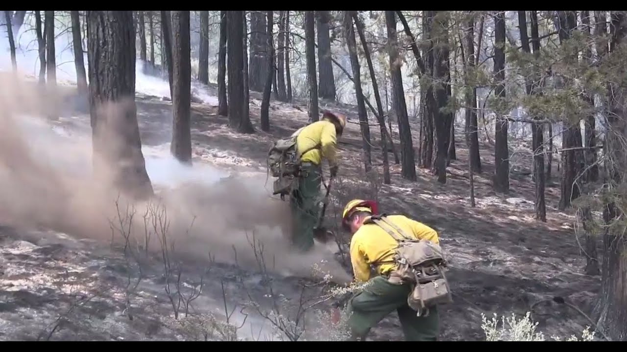 Work at Two Bulls Fire