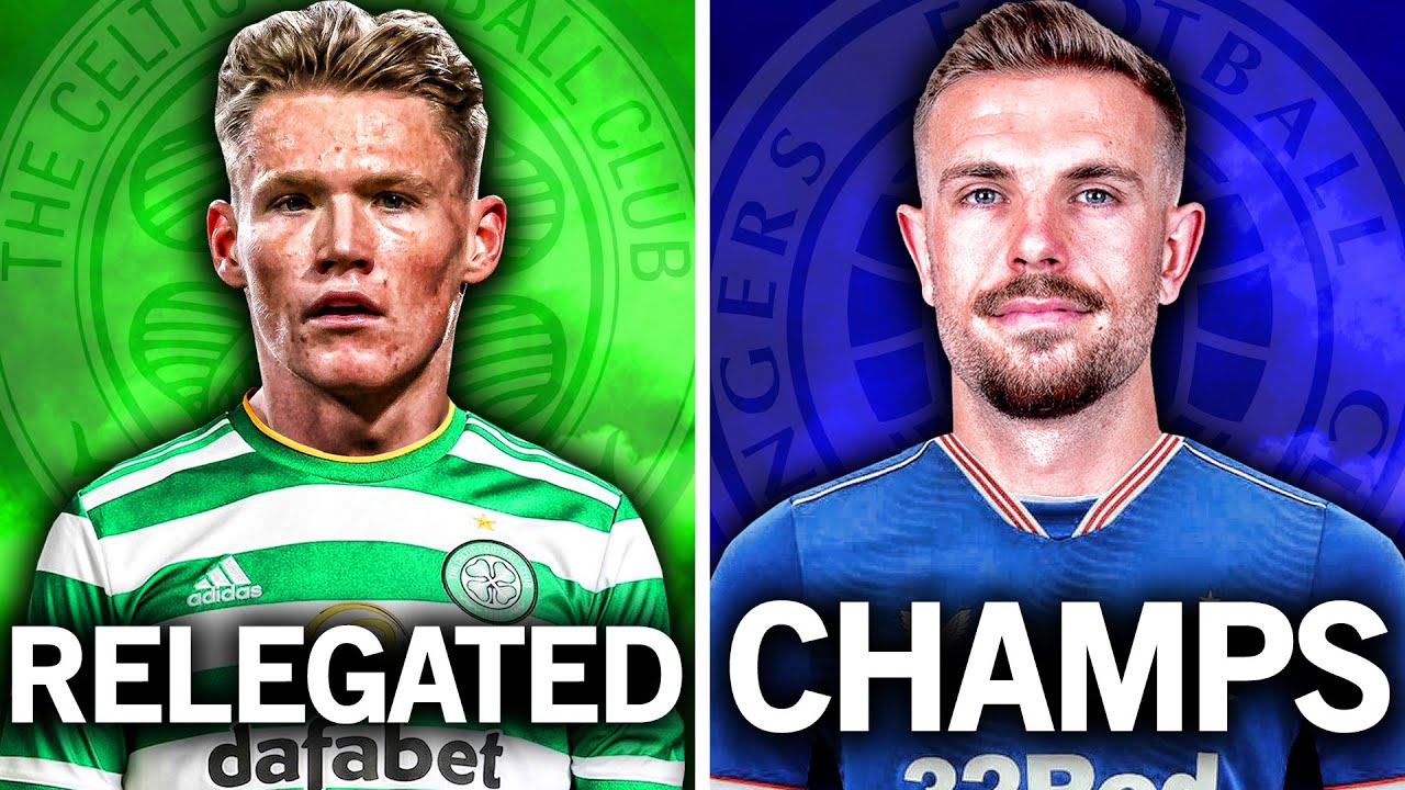 I Put RANGERS and CELTIC in the Premier League and this is how they went...
