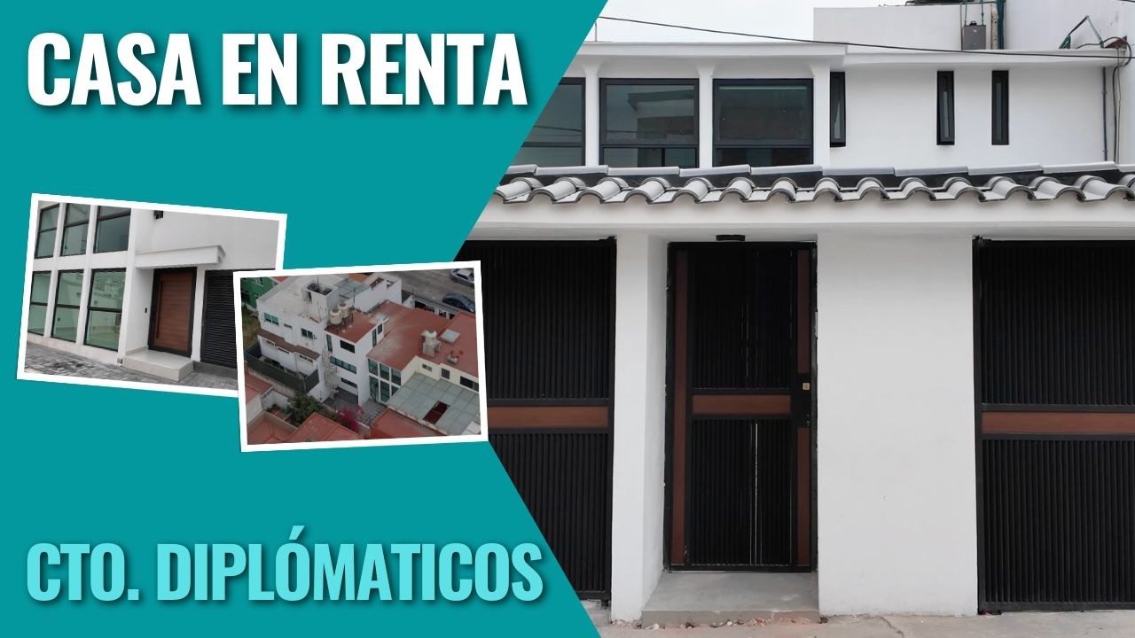 Casa en Renta, Circuito Diplomáticos, Satélite