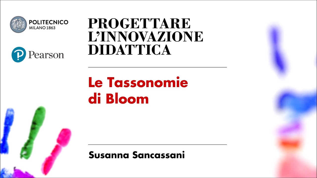 Le Tassonomie di Bloom (Susanna Sancassani)