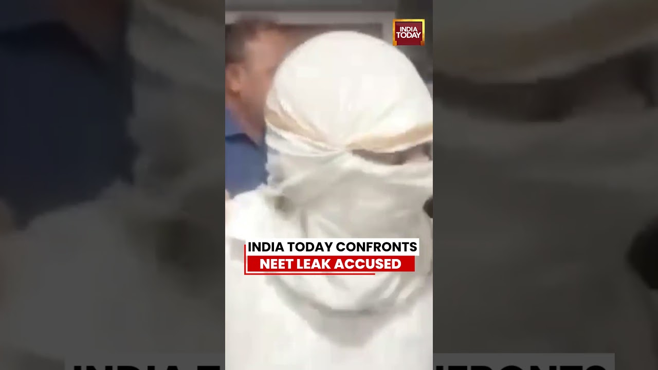 NEET Paper Leak Accused Confronted in Exclusive India Today Interaction #neet #neetug2026