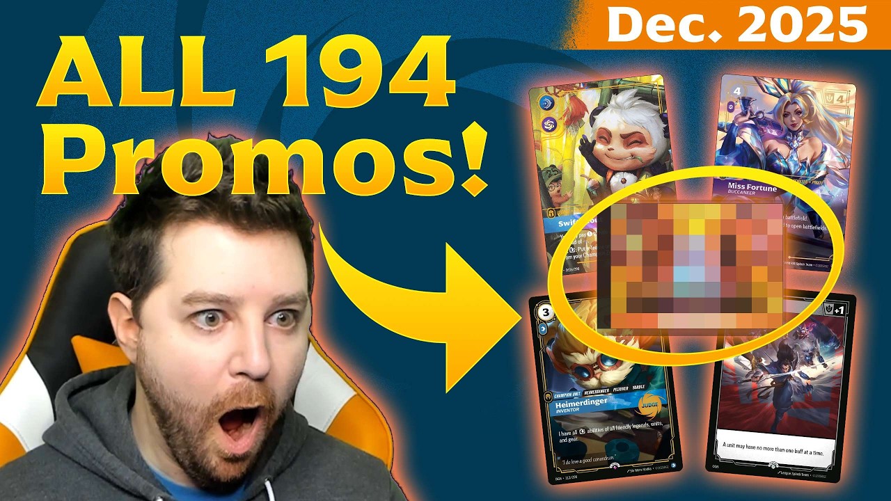 Все 194 промо-карты! (Декабрь 2025 г.) - Riftbound - League of Legends TCG