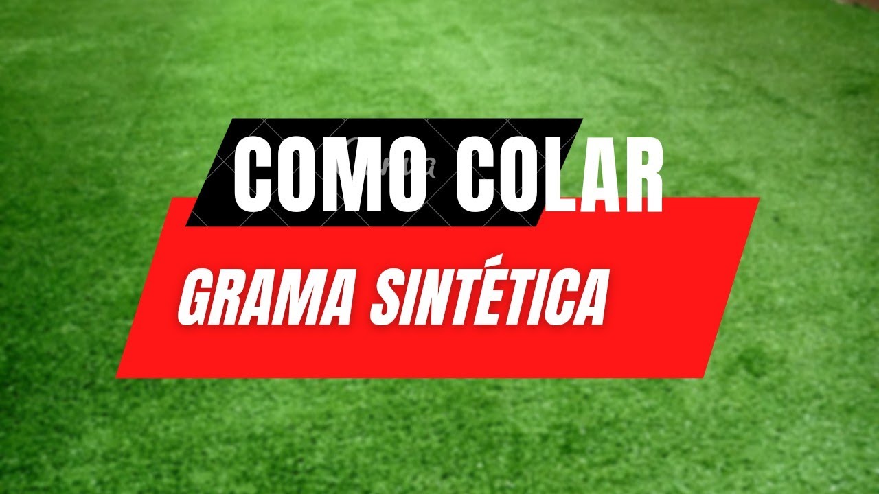 Grama Sintética no piso de Concreto.