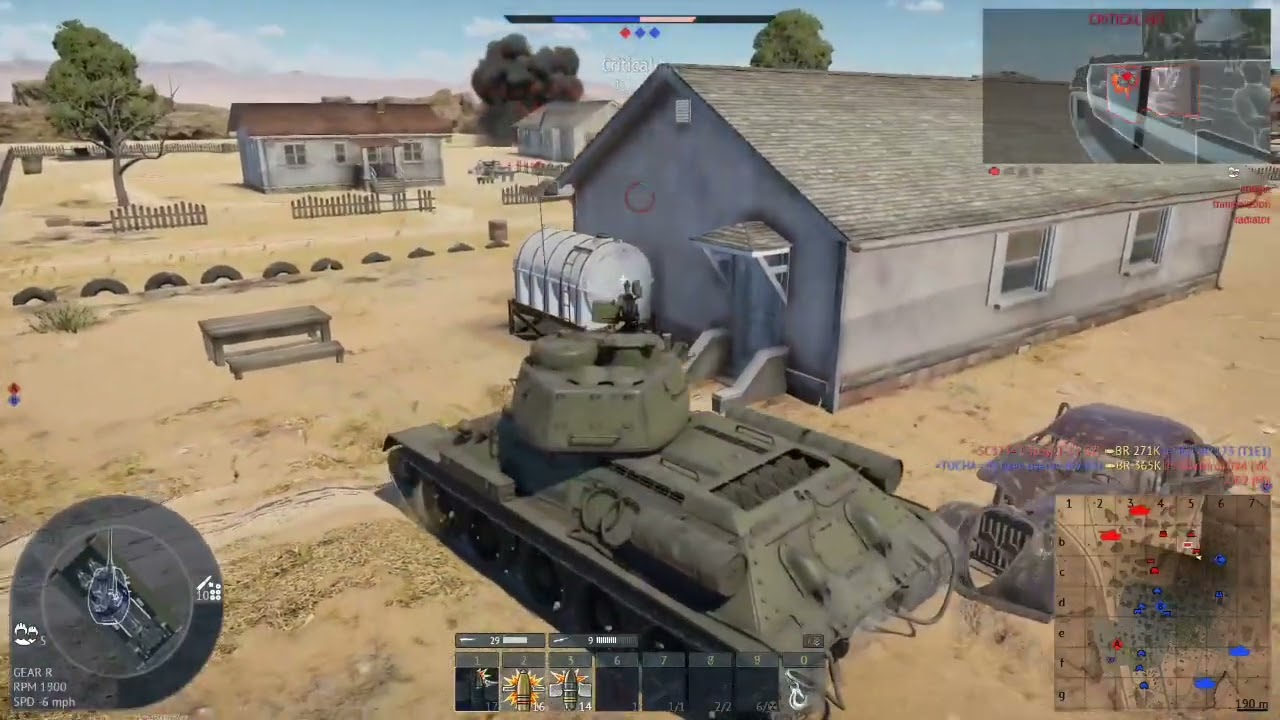 War Thunder T-85-34 Gai annihilates enemy team