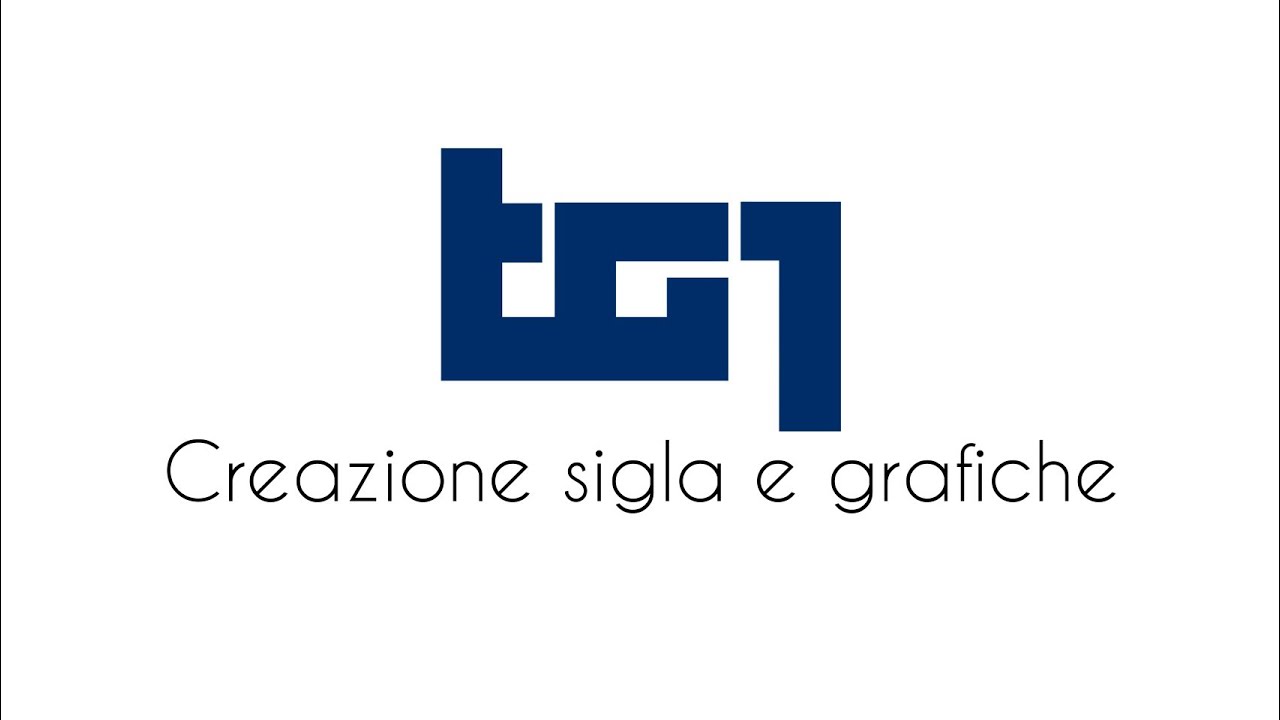 *CREAZIONE* Sigle e titoli TG1 con 60 secondi, Edizione straordinaria e Speciale