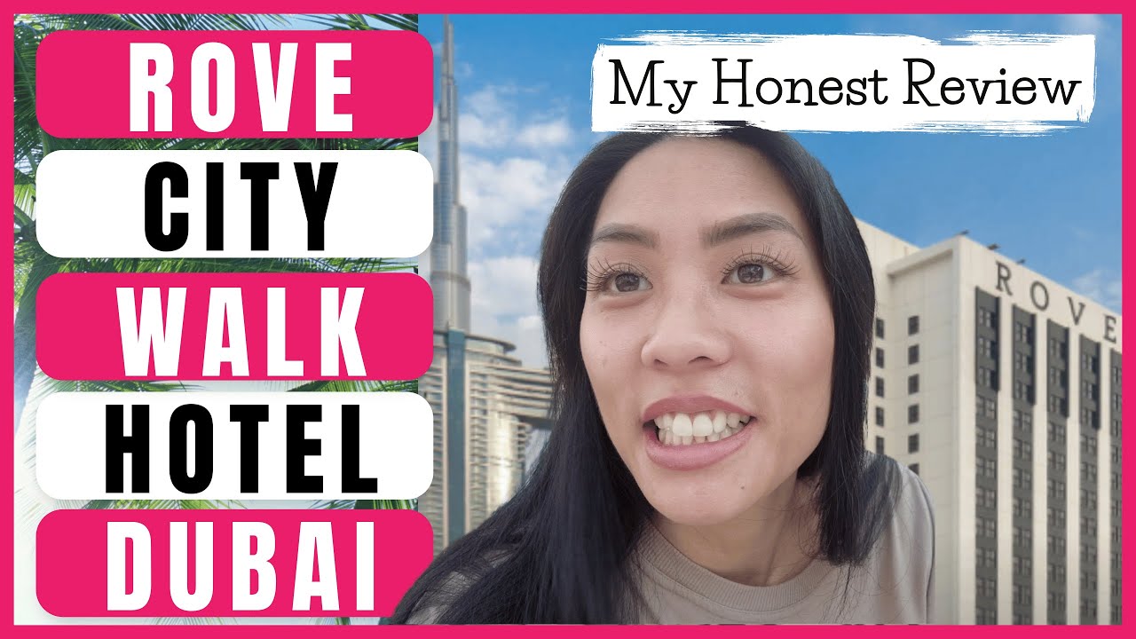 Rove Hotel Dubai City Walk 2022 I My honest review 🇬🇧  I Rove Hotels Dubai UAE I bykiwiman