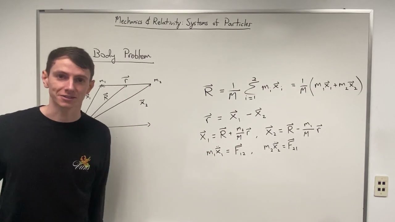 Mechanics and Relativity: Lecture 18/33 - The Two Body Problem, Collisions