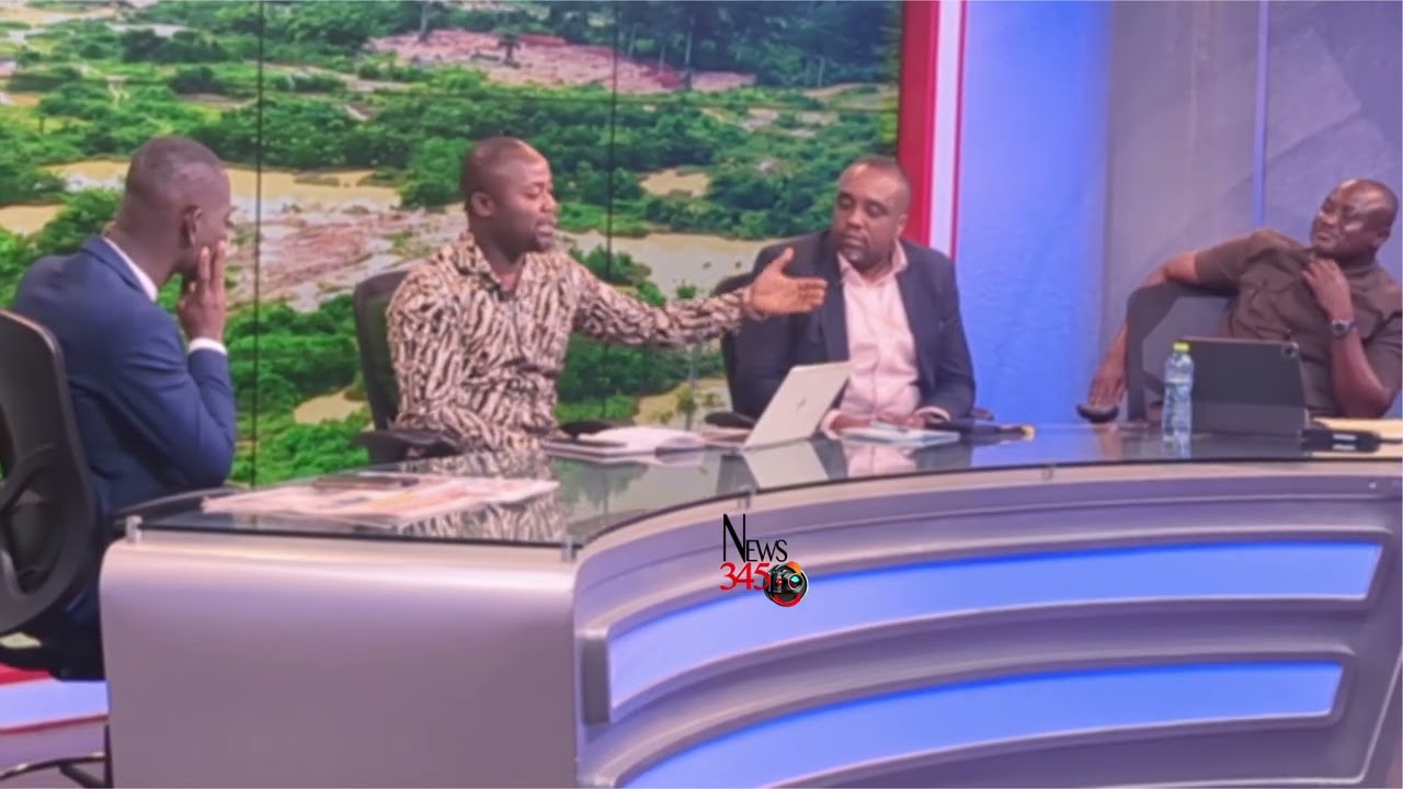 ILLEGAL MINING. President Mahama is the No.1 enabler of Galamsey. Maxwell Ofosu Boakye - NPP.