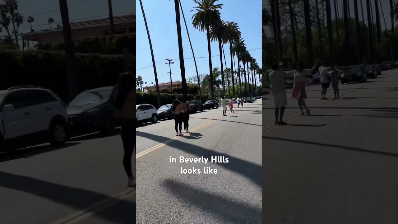 The things you see in Beverly Hills 📸🌴☀️