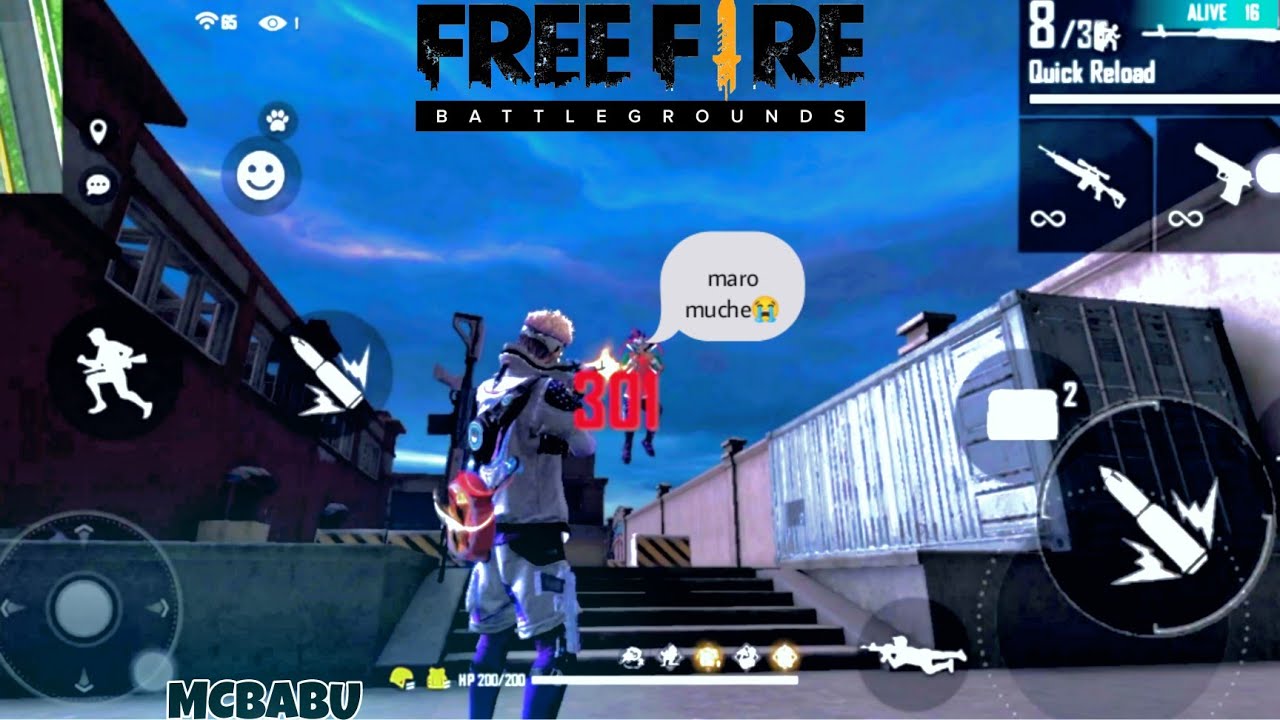 falling [ free fire ] only hadshot👌 gameplay (MCBABU ) one player { rajput gaming } ???