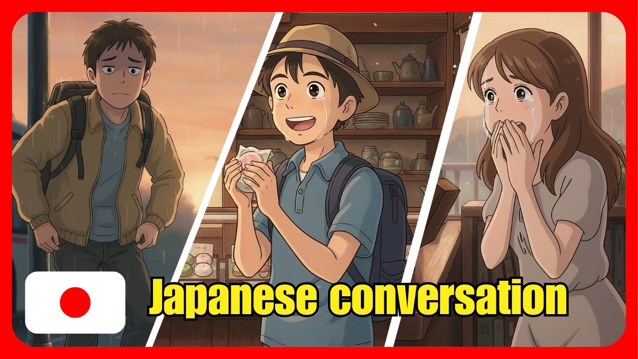 Slow Japanese Listening Practice 🐢 | 10 Real-Life Dialogues for Beginners