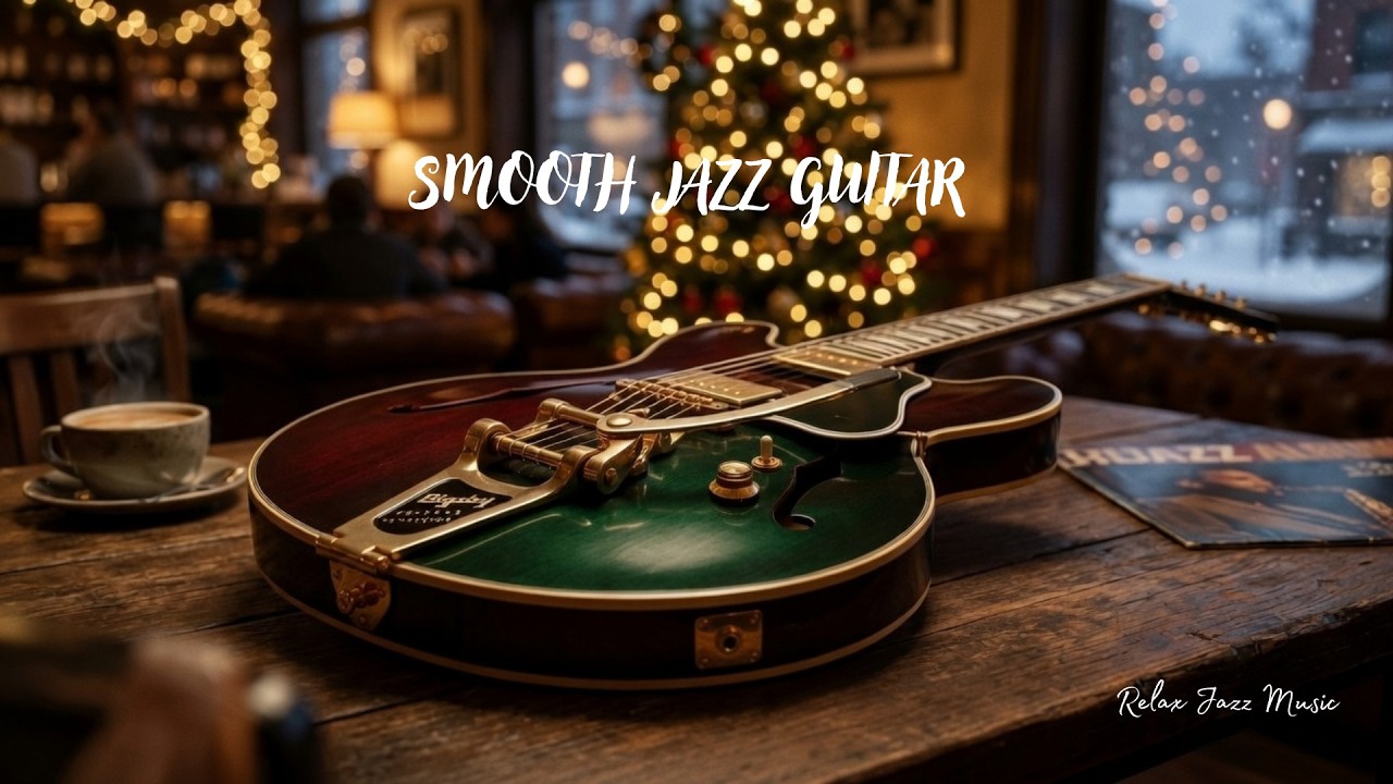 Smooth Jazz Guitar 🎸 Relaxing Instrumental Jazz for Coffee, Study & Evening Chill