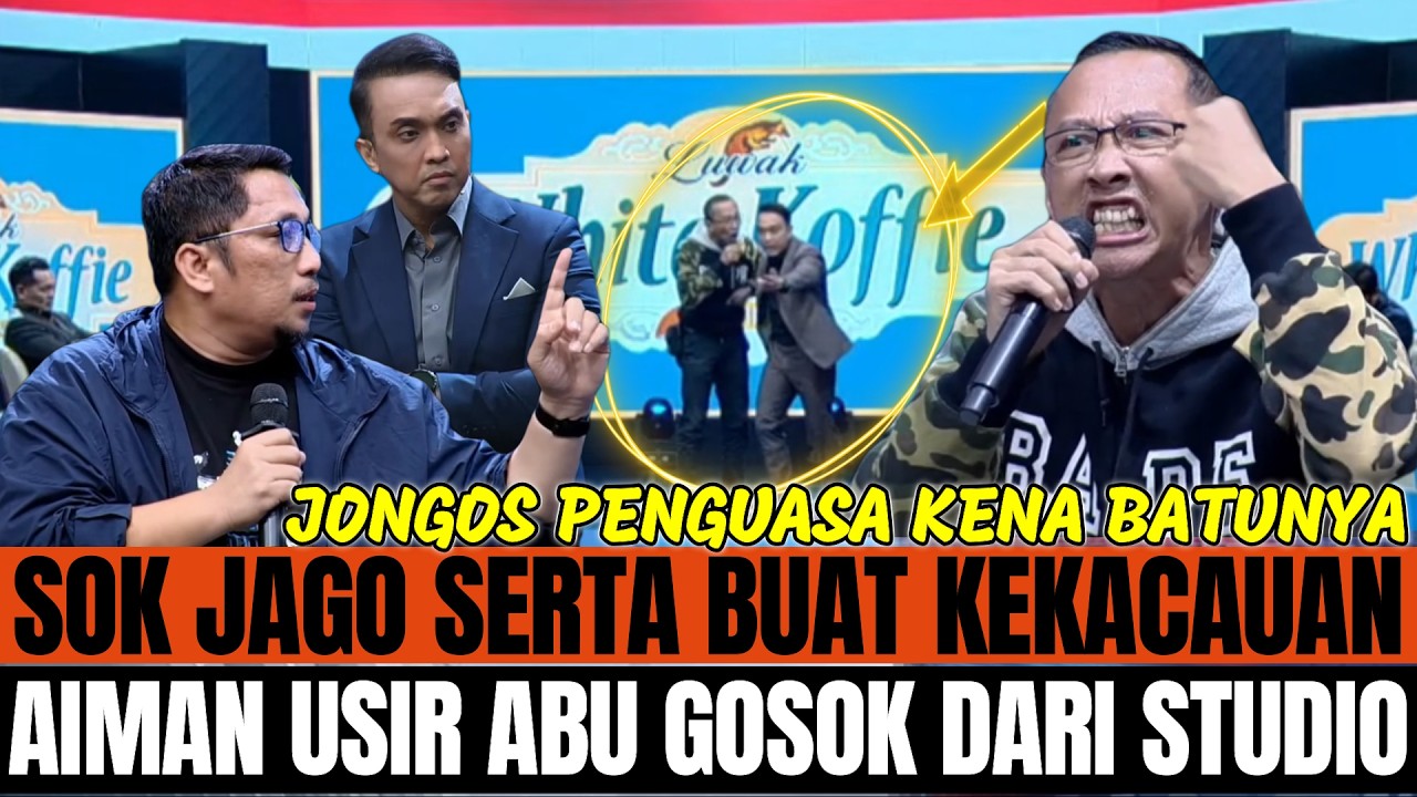 SOK JAGO DAN BUAT KACAU FORUM DISKUSI,ABU GOSOK DIUSIR AIMAN