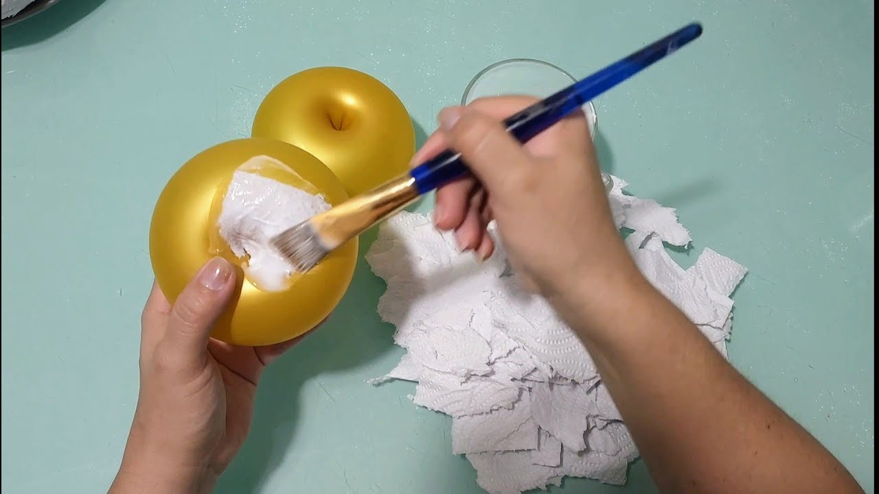 Manzanas 🍏 con Papel de Cocina 