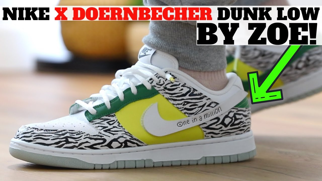 Nike Dunk Low DB x Doernbecher By Zoe Review On Feet!