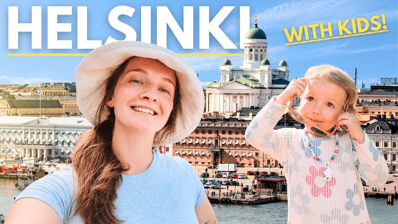 Мы повезли детей в ФИНЛЯНДИЮ! 🇫🇮 Уличная еда, сауна и паром Суоменлинна