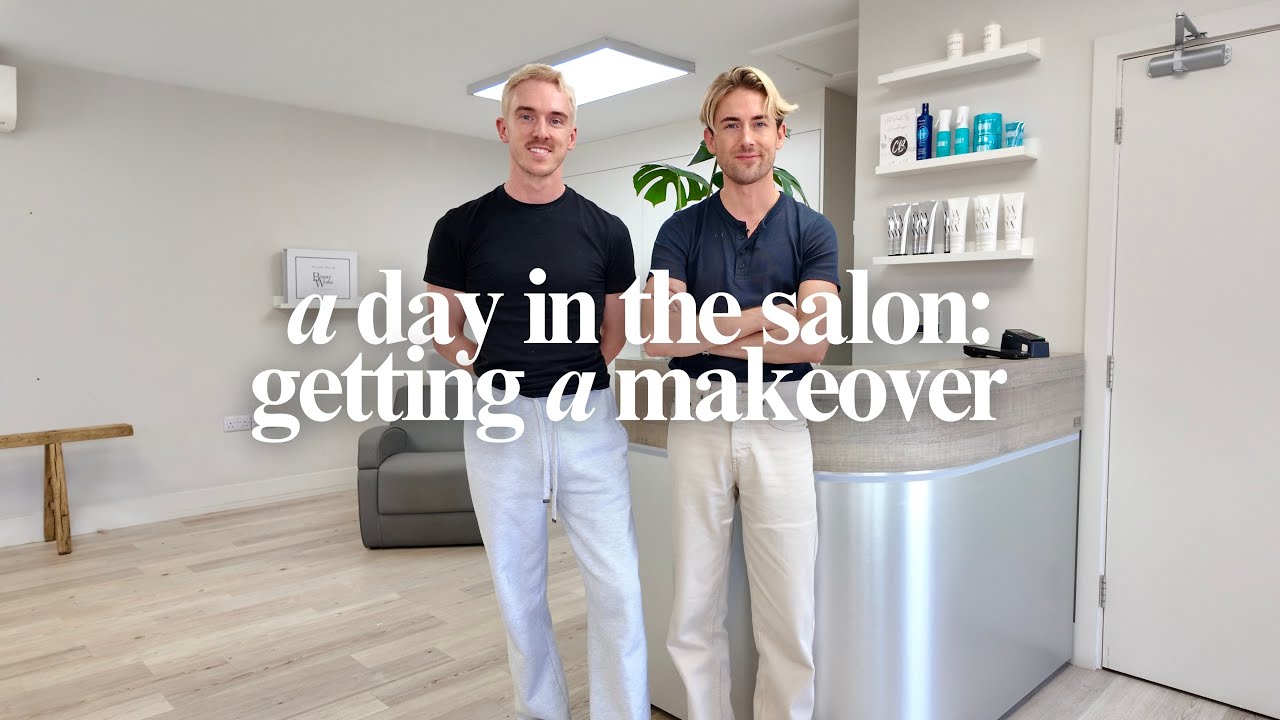 WILL’S MAKEOVER | CHARLIE’S SALON | CATCH UP WITH US | BLEACH BLONDE HAIR TUTORIAL | VLOG