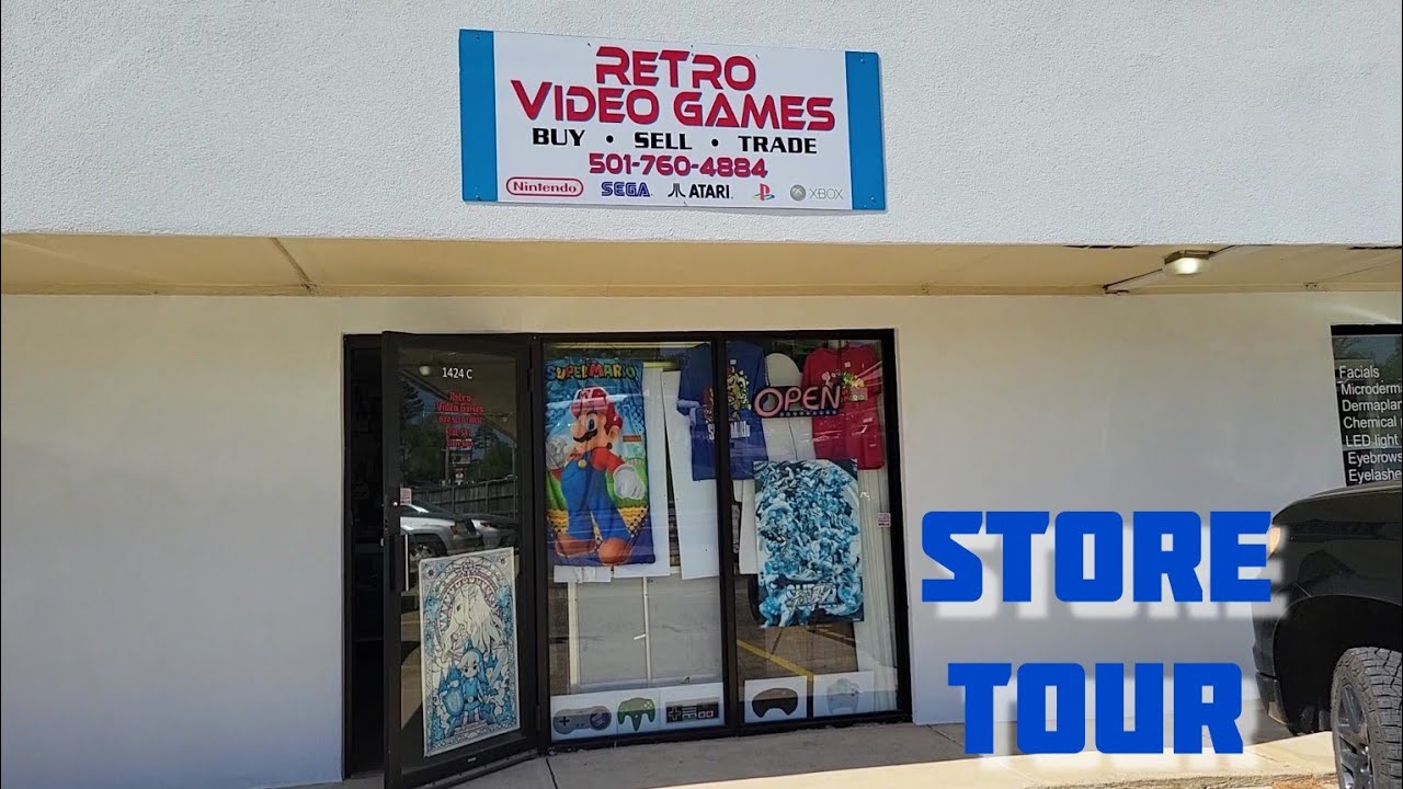 Retro Video Games Store Tour