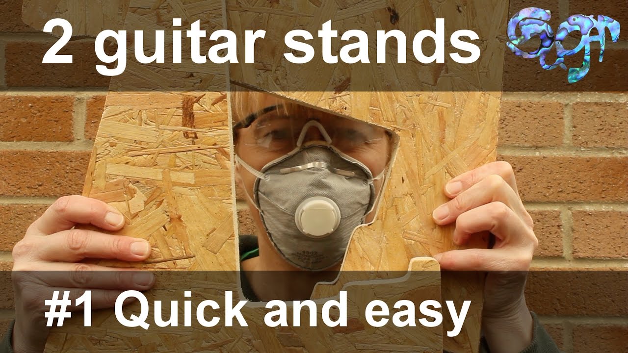 2 Guitar Stands - #1 The Quick and Easy version