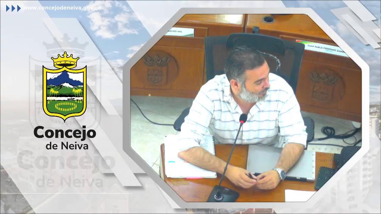 Sesión Extraordinaria del Concejo de Neiva  - 27 de diciembre de 2025