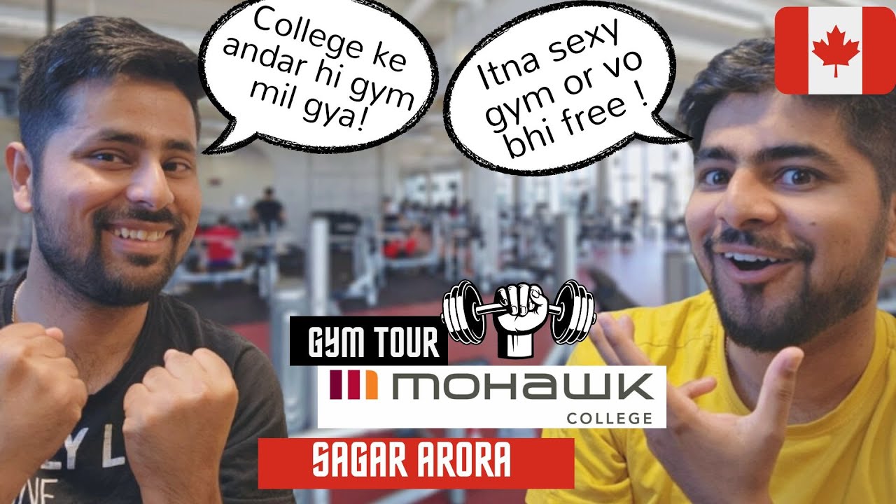 Mohawk College Gym Tour | Sagar Arora Vlogs