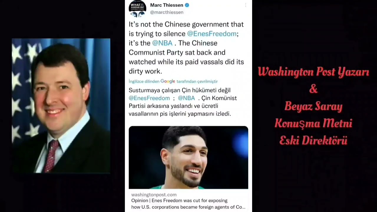Enes Kanter'e ABD Senatosu'ndan Tarihi Destek