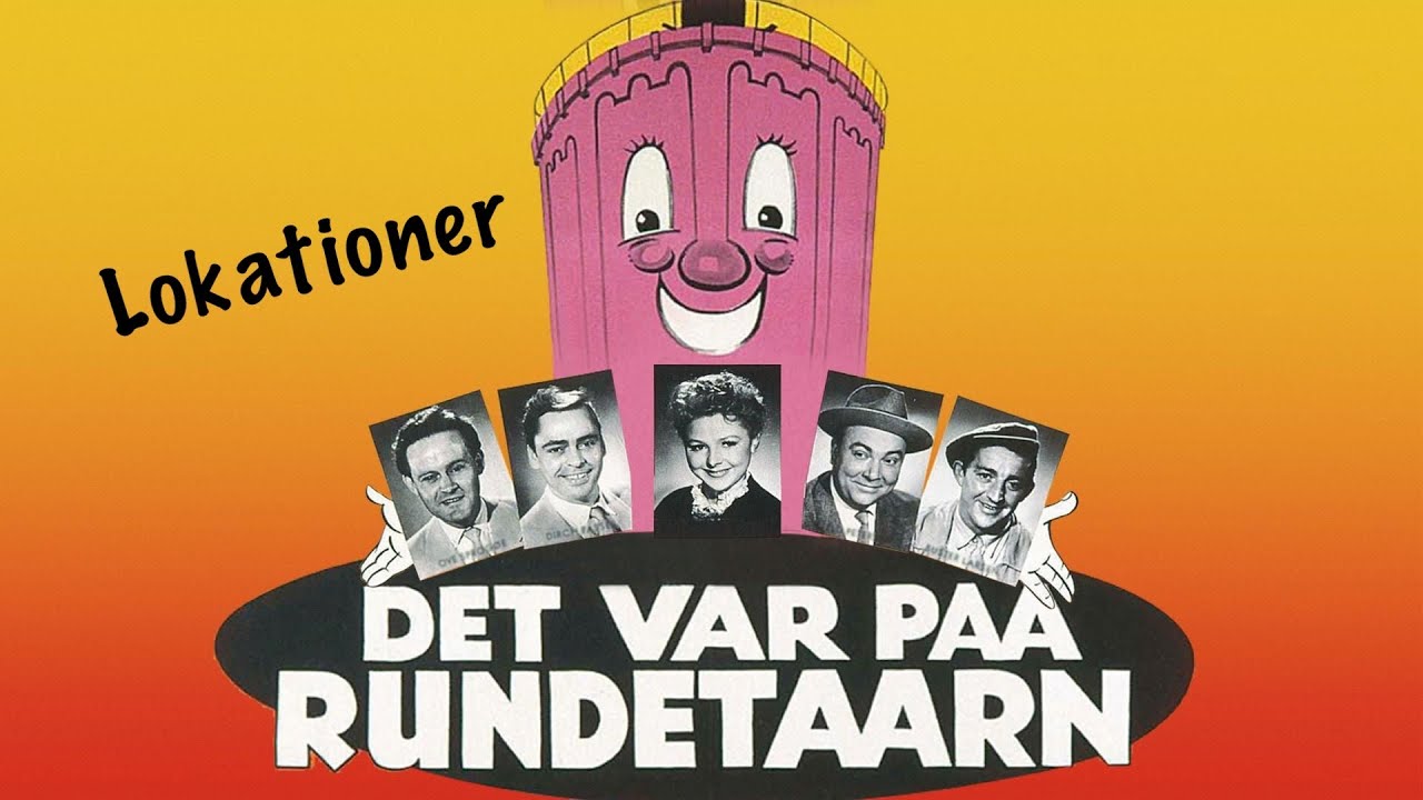 Filmlokationer - Det var på Rundetårn - Kjeld Petersen , Ove Sprogøe , Buster Larsen Danske film.