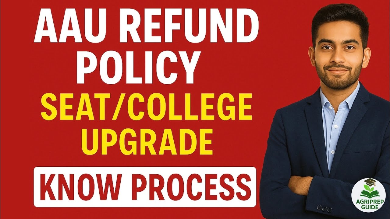 AAU REFUND POLICY & SEAT UPGRADE PROCESS.KNOW THE PROCESS!!!!