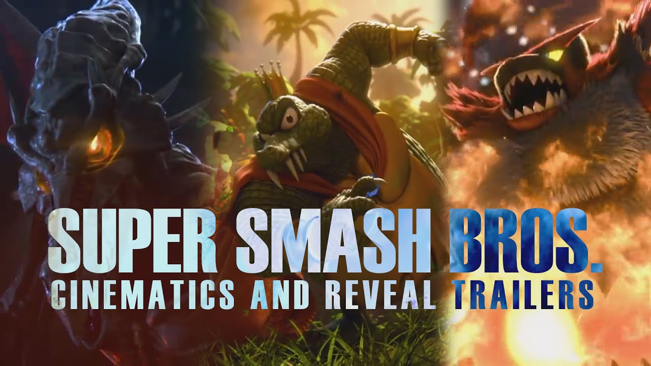 История трейлеров и видеороликов-анонсов Super Smash Bros. | Эффект Канипы