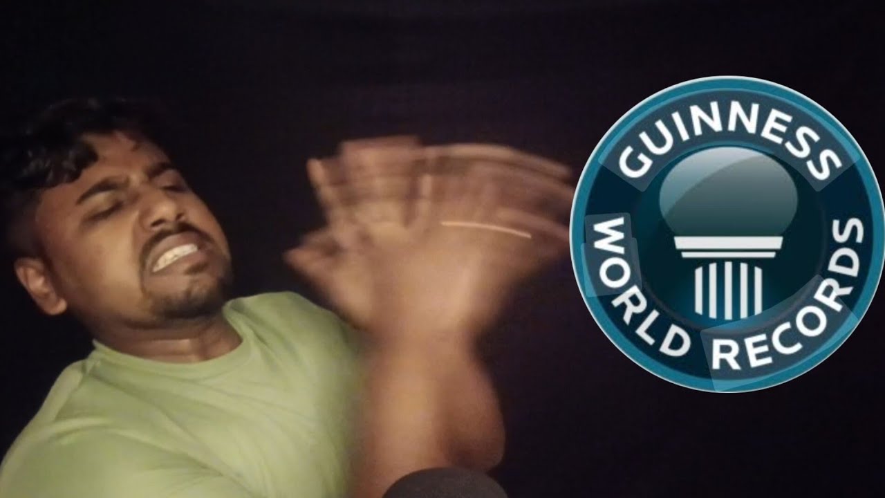 FASTEST ASMR EVER - WORLD RECORD