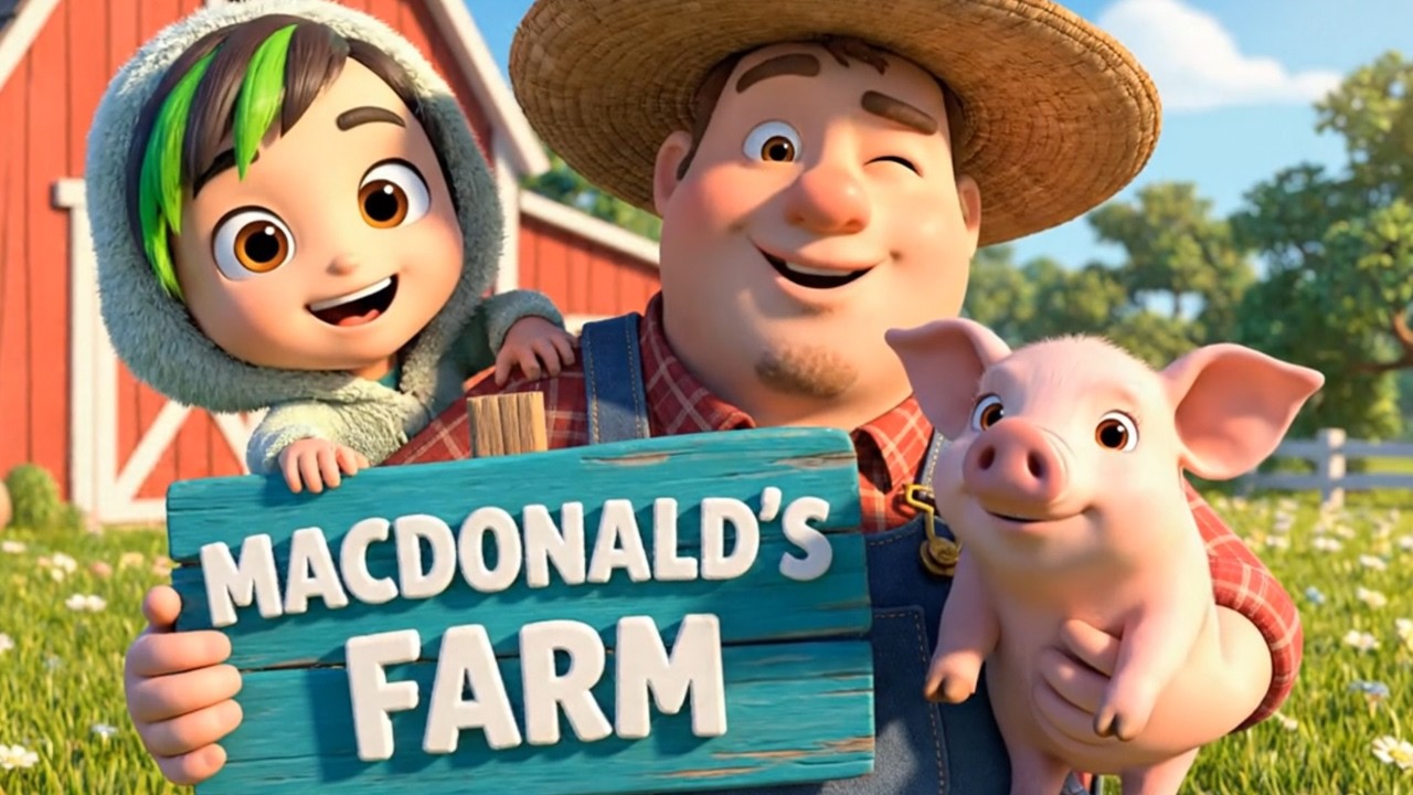 Old MacDonald Had a Farm| Kids song | Nursery Rhymes Animals song
