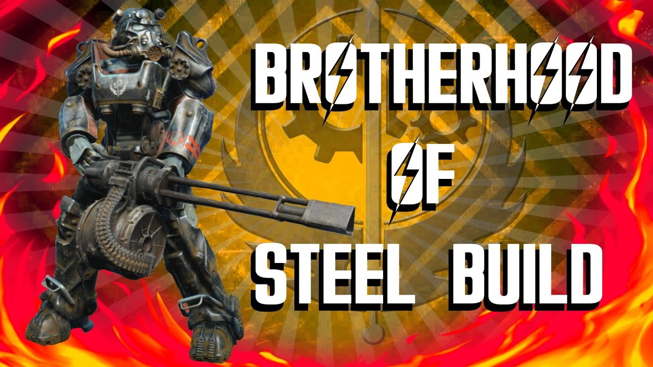 Fallout 4 Builds - The Paladin - Brotherhood of Steel Build