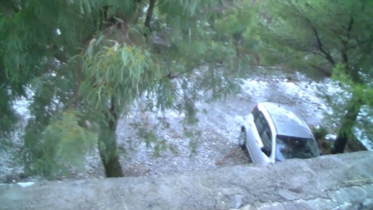 Heavy rain in Greece. Peloponnese on 09/07/2016