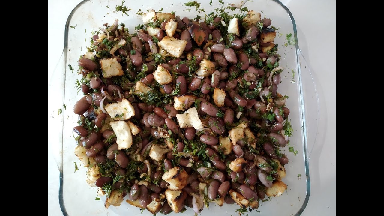 Կարմիր լոբիով աղցան / Салат из красной фасоли 🥗🥗👍👍