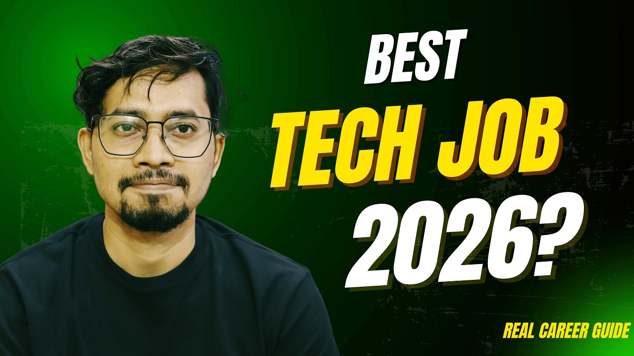 Best Tech Career Options in 2026 🚀 | Fresher to AI Engineer Roadmap | Hindi