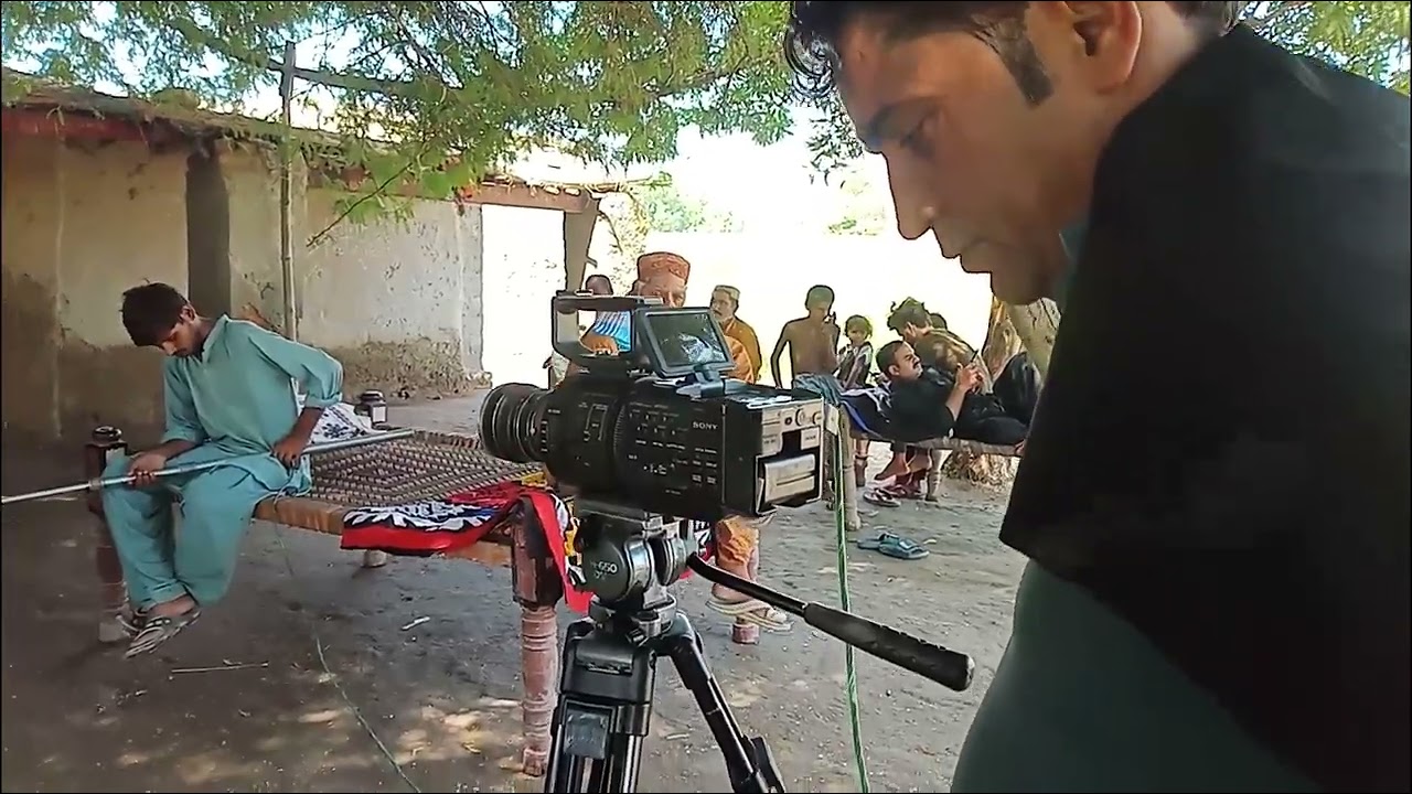 Paap Nagar drama Shooting Sindhi drama