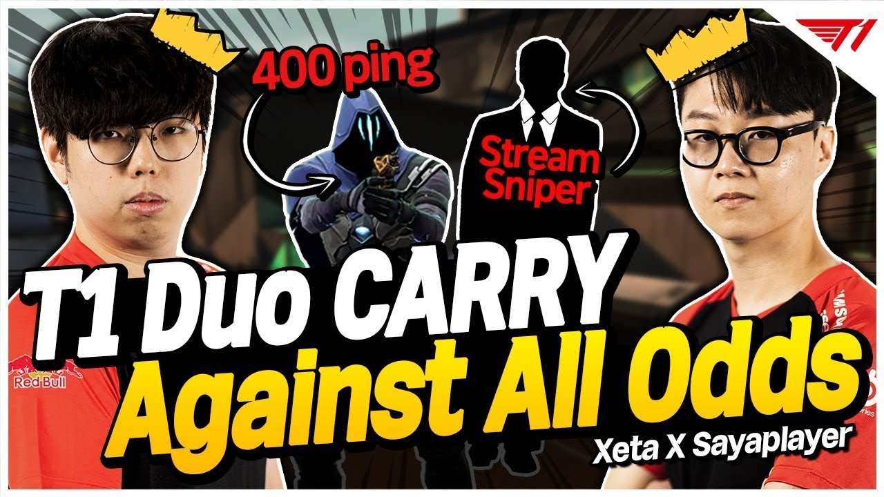 2 vs 5 CLUTCH ~ We Eat'em for Lunch!  | T1 VALORANT Stream Highlight