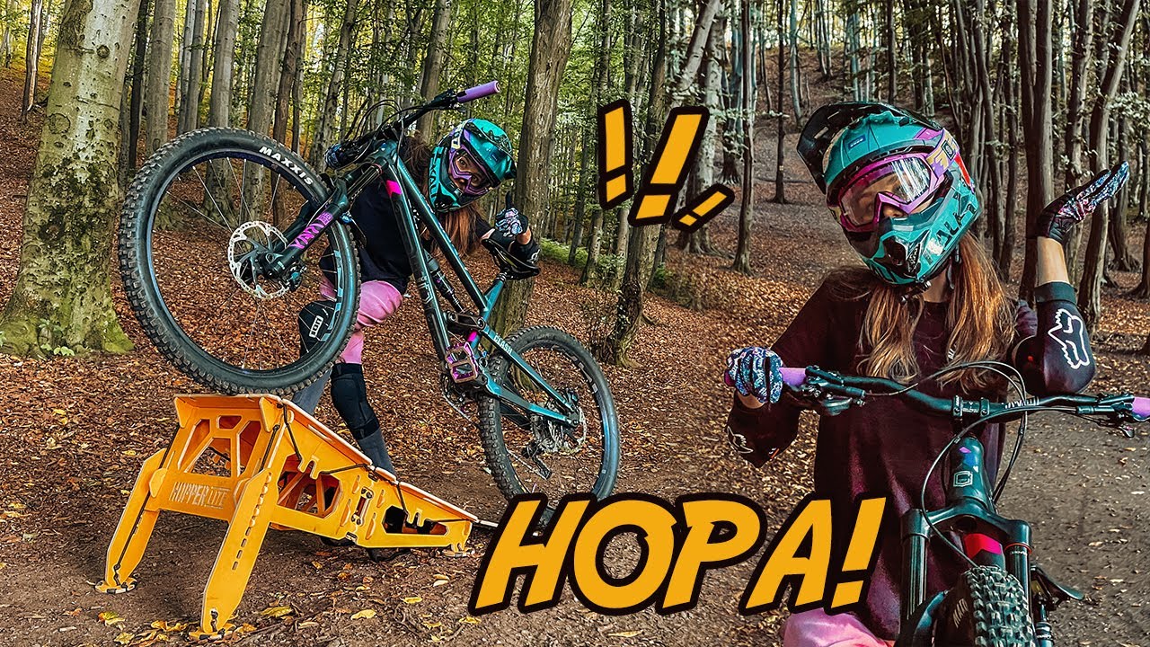 M-AM DUS IN CAP! - Prima experienta pe MTB Hopper