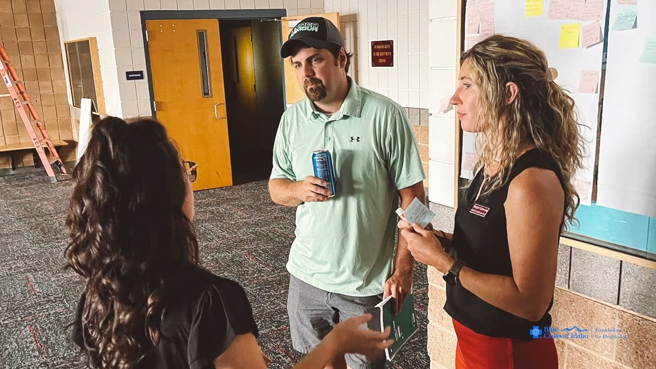 A Partnership Between the Blue Cross of Idaho Foundation and Idaho School Boards Association.