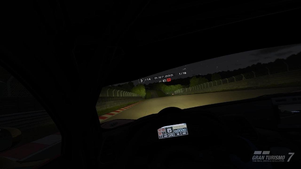 First race with new GT 7 physics