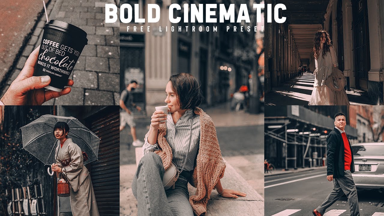 Bold Cinematic Preset | Lightroom Mobile preset | FREE DNG | Moody Preset