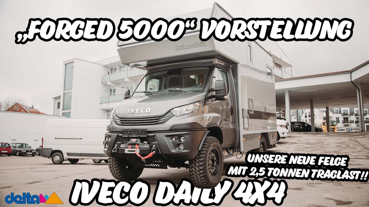 Zwei Neuheiten: Der neue Iveco Daily 4x4 und unsere neue Felge 