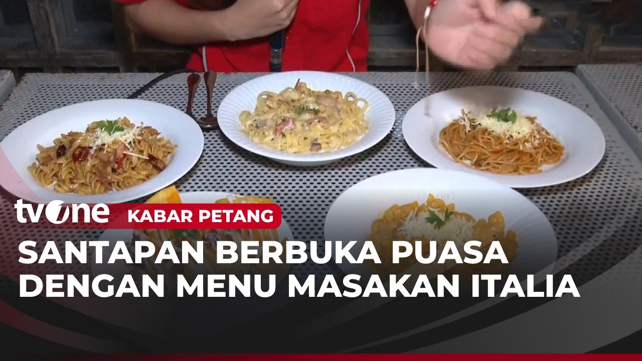 Berbuka Puasa Dengan Menu Masakan Italia | AKIM tvOne