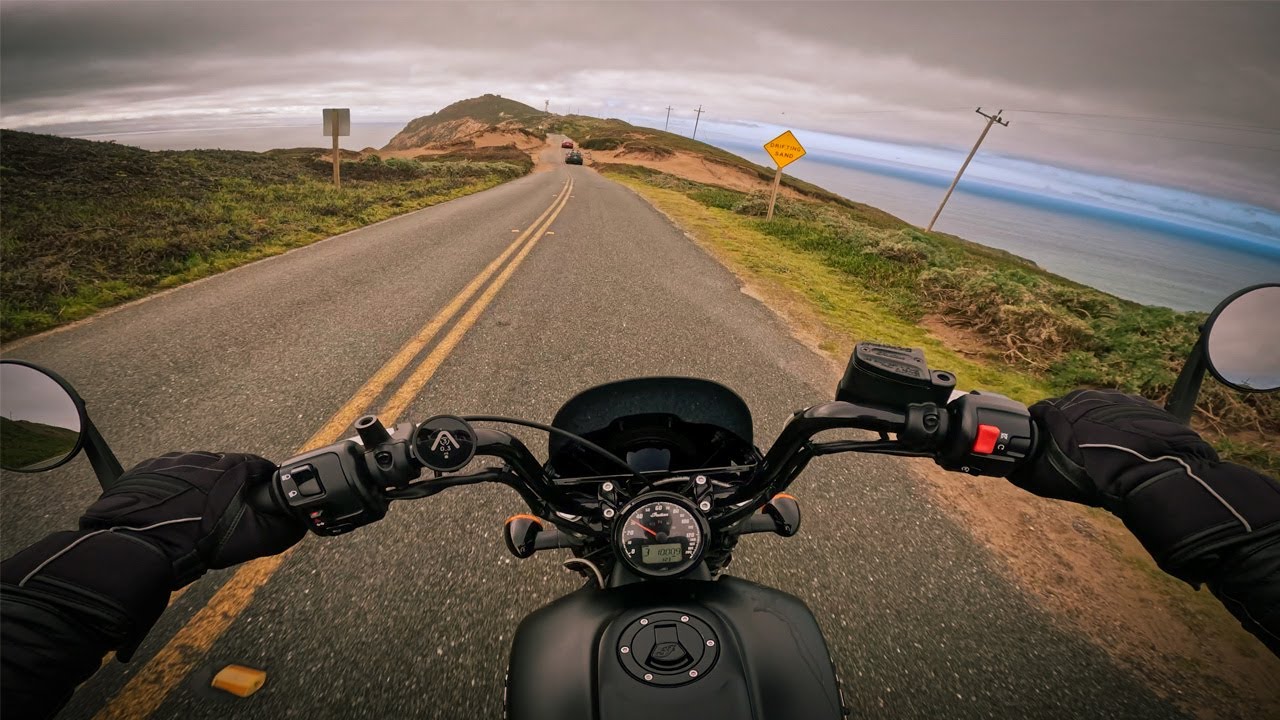 Going to Point Reyes, part 4 (final) | Indian Scout | Pure sound POV
