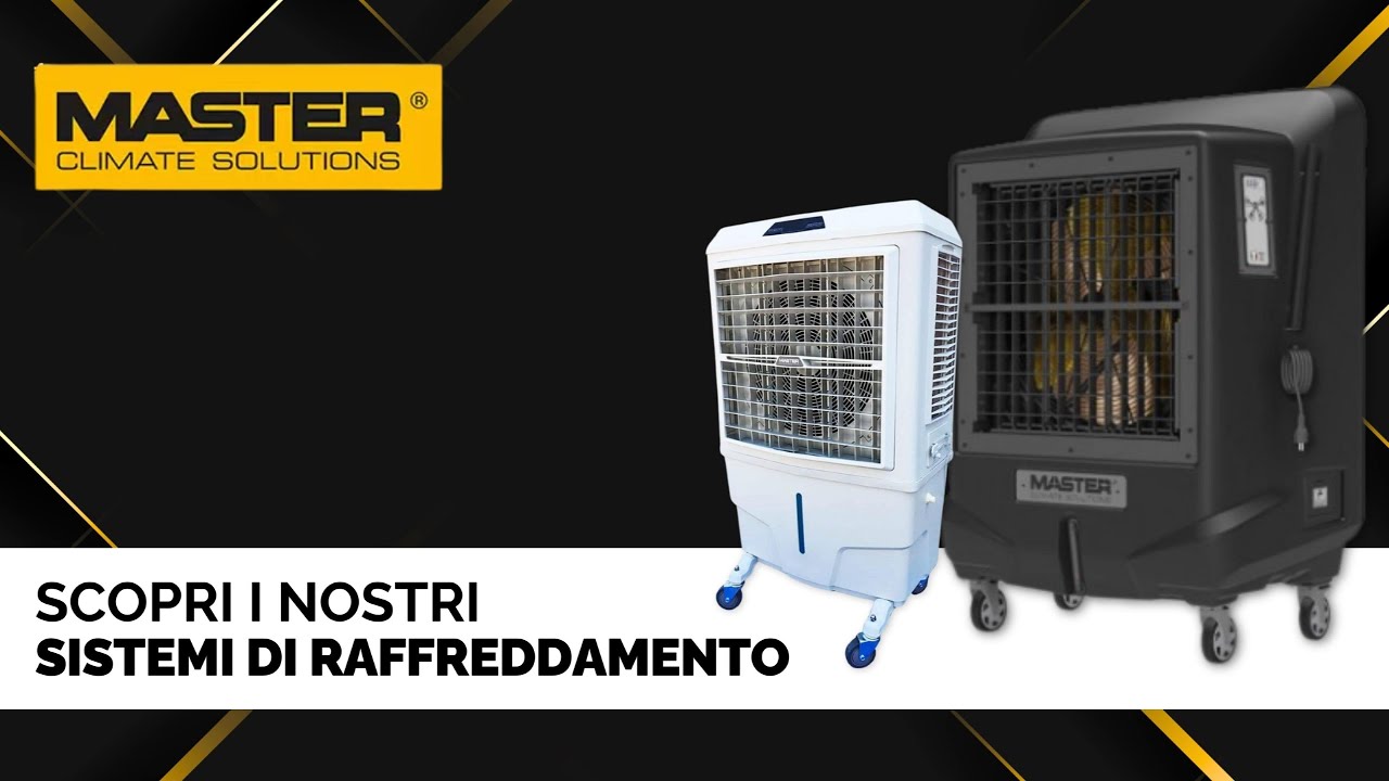 Raffrescatori Evaporativi Master: La Soluzione Ecologica per il Comfort Industriale!