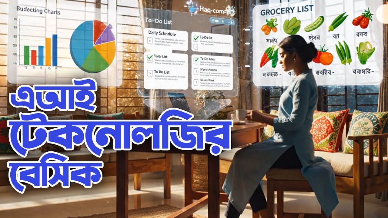 AI Technology Basic Course in Bangladesh  বাংলাদেশে এআই টেকনোলজির বেসিক আইডিয়া ও গাইডলাইন
