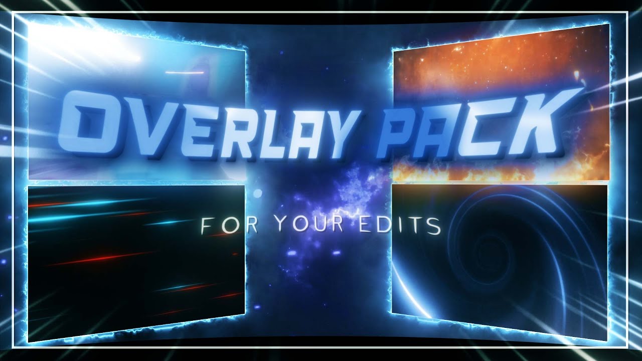 FREE Overlay Pack for AMV Editing (30+ Popular and Rare Overlays)