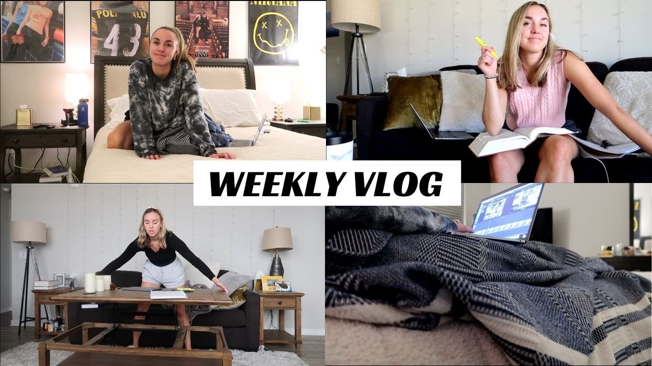 LAW SCHOOL WEEK IN MY LIFE: being (semi) productive
