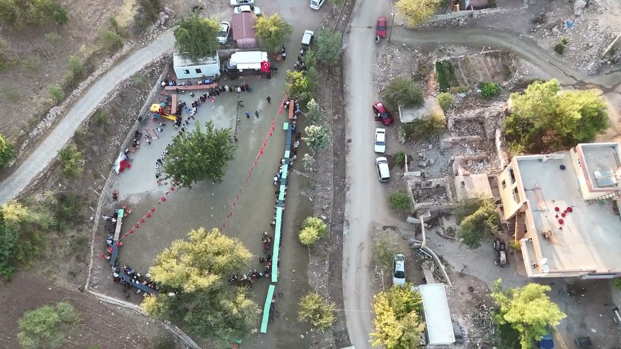 uzman kamera pazarcık taşdemir köyü dıron cekimi