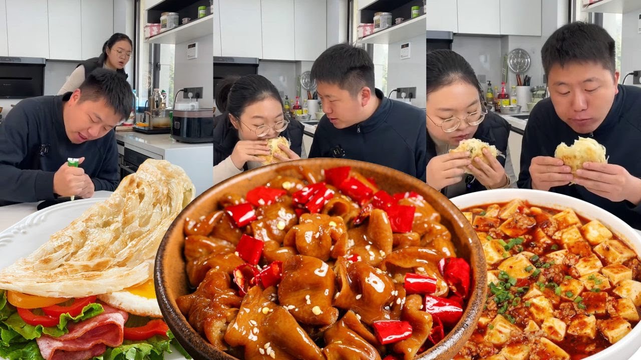 蠢老公居然在鸡蛋上加芥末，我让他自己吃下去，看他被辣哭【小叶很会吃】